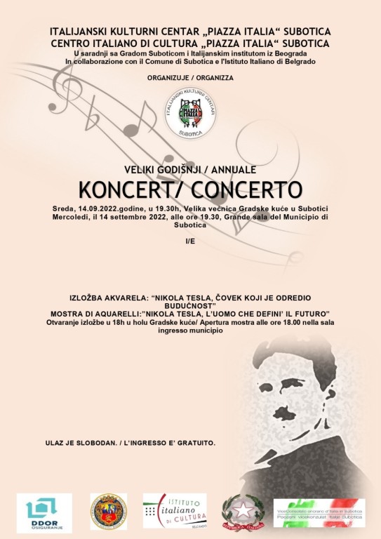 Godišnji koncert Italijanskog kulturnog centra "Piazza Italia"