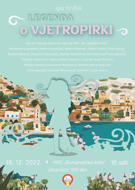 Dječja predstava ,,Legenda o Vjetropirki”