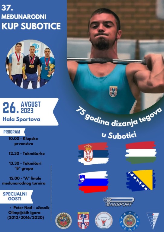 37. Međunarodni Kup Subotice u dizanju tegova