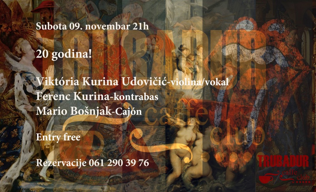 Trubadur caffe club jubilej