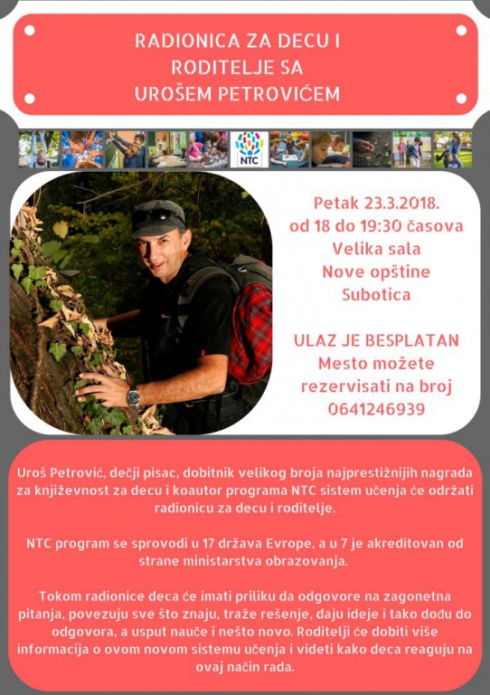 Interaktivna radionica sa Urošem Petrovićem