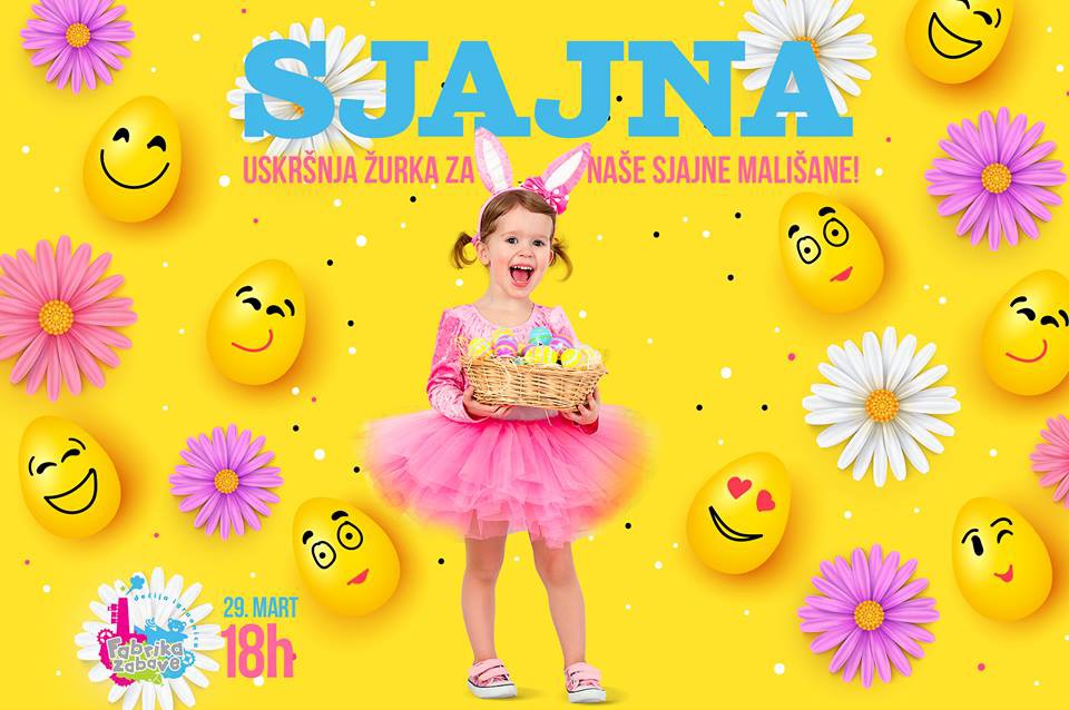 Sjajna uskršnja žurka u Fabrici zabave