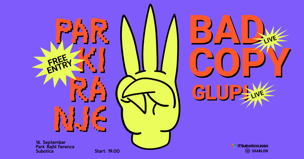 Koncert grupe Bad Copy u Subotici - Parkiranje 3