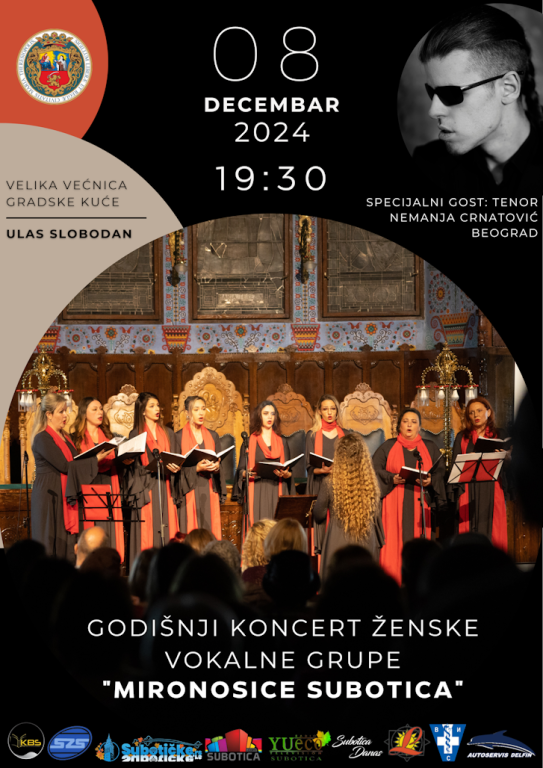 Godišnji koncert ženske vokalne grupe "Mironosice Subotica"