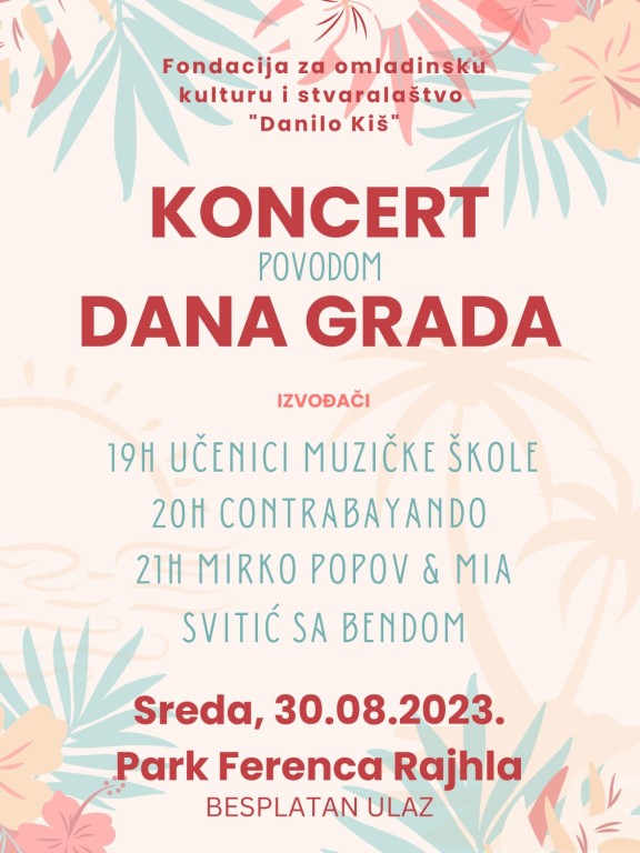 KONCERT POVODOM DANA GRADA