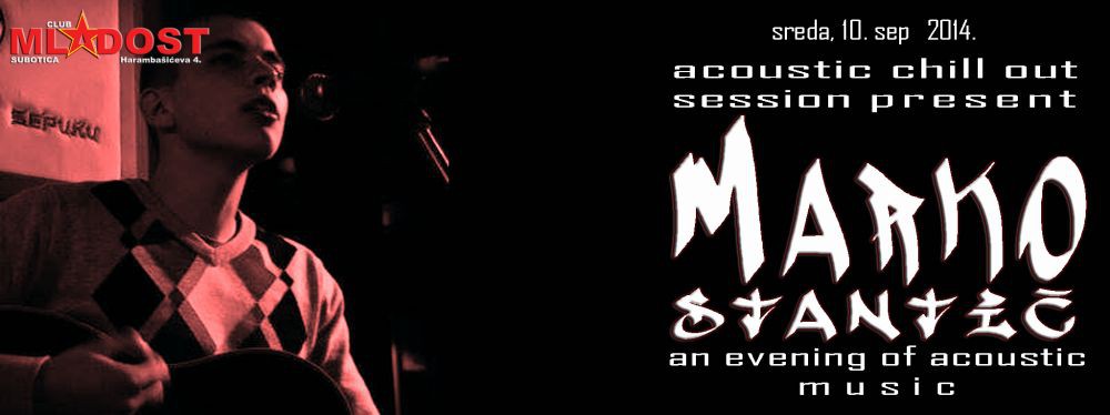 Marko Stantić (an evening of acoustic music)