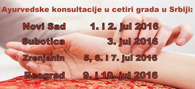 Ajurvedske konsultacije