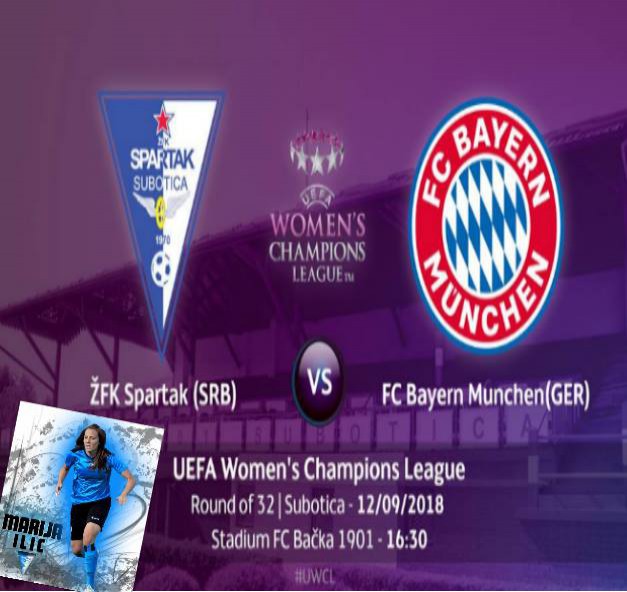 Fudbal: UEFA Women's Champions League: ŽFK Spartak - FC Bayern Munchen