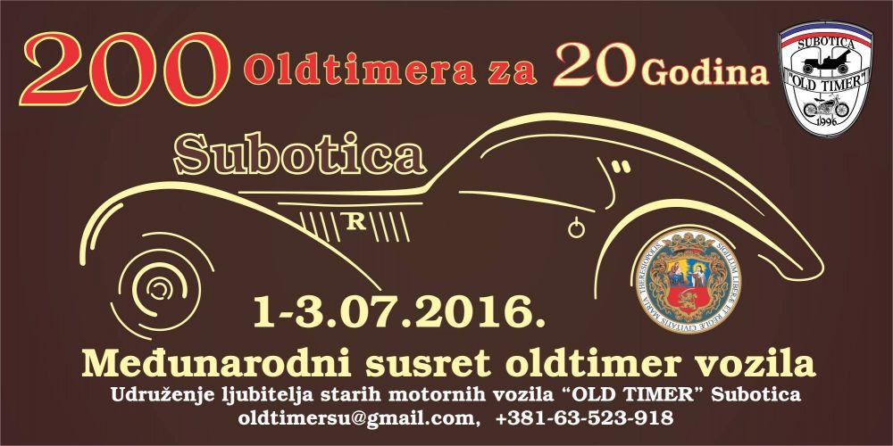 18. Medunarodni susret oldtimera u Subotici