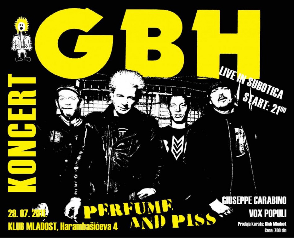 Koncert grupe GBH UK