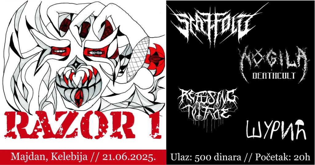 RAZOR #1 :: Scaffold / Mogila Deathcult / Refusing to Fade / ШУРИЋ