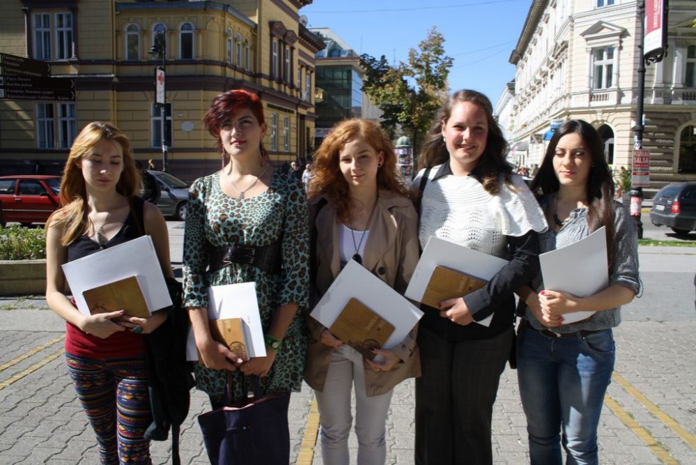 Predstavljanje radova dobitnika stipendija "TOP 5" za 2013/14