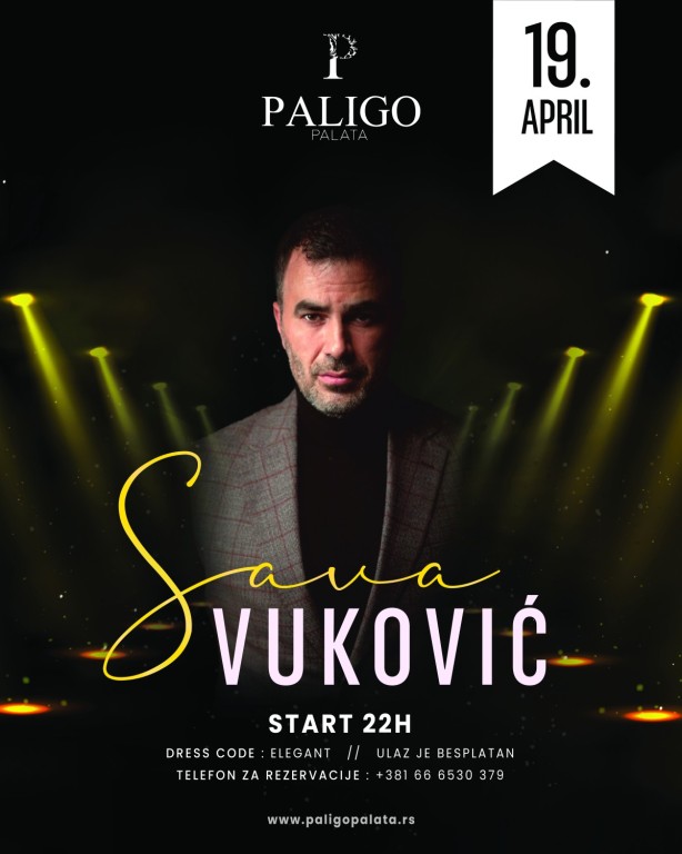 Sava Vuković u Paligo Palati