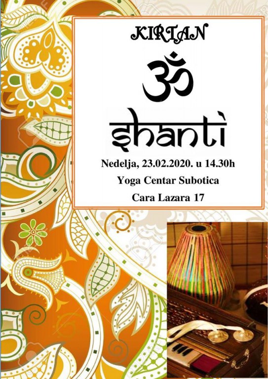 Kirtan druženje Yoga Centru