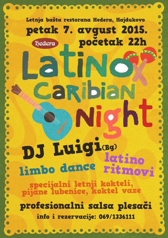 Latino Caribian night