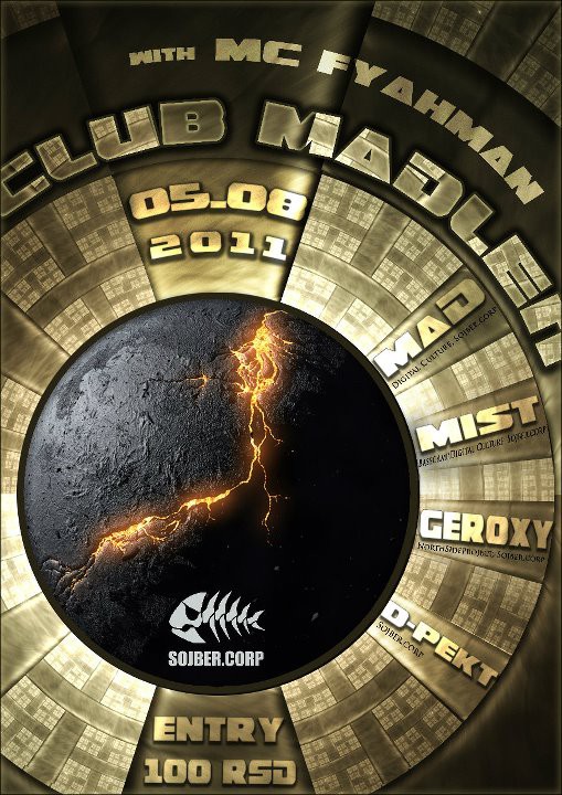 Drum'n'bass / breakbeat night with Sojber.corp