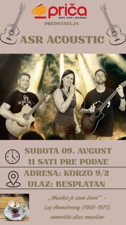 Koncert: ASR Acoustic