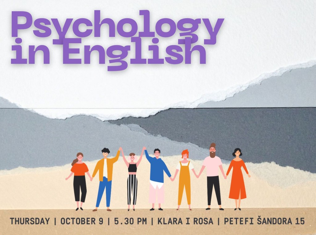 Free Workshop: PSYCHOLOGY IN ENGLISH
