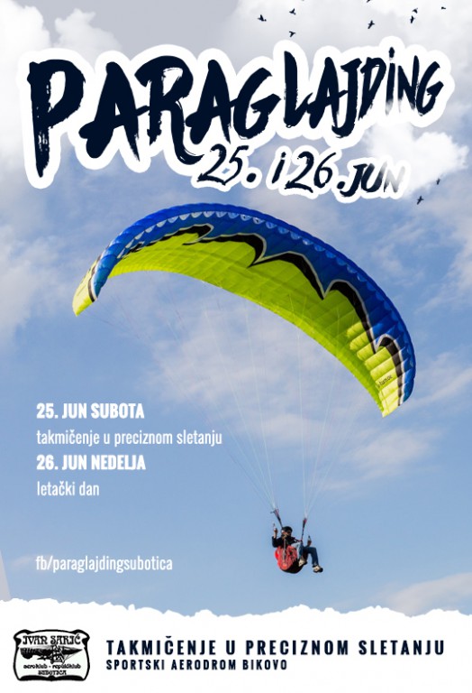 Paraglajding takmičenje u preciznom sletanju