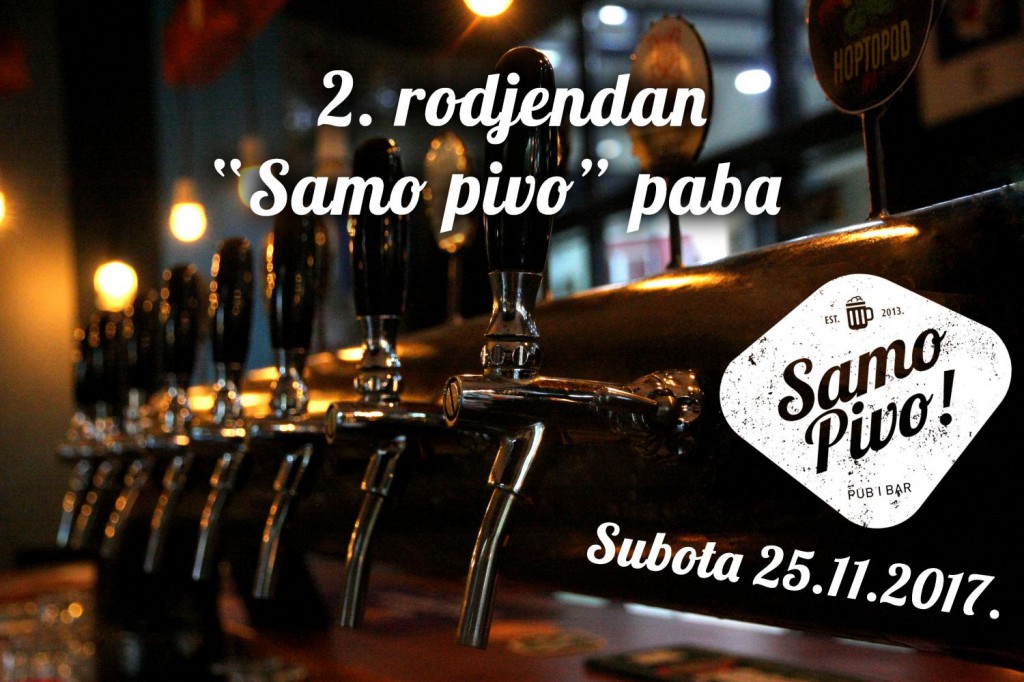 Drugi rođendan "Samo pivo" paba