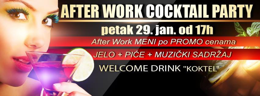 After work cocktail party