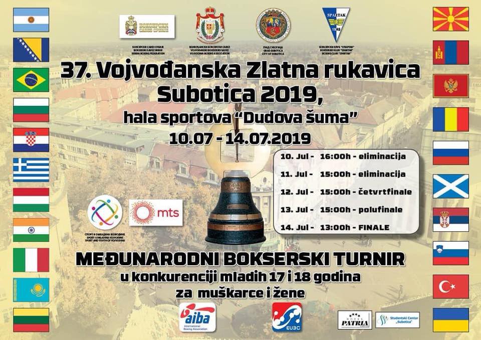 37. Vojvođanska Zlatna rukavica