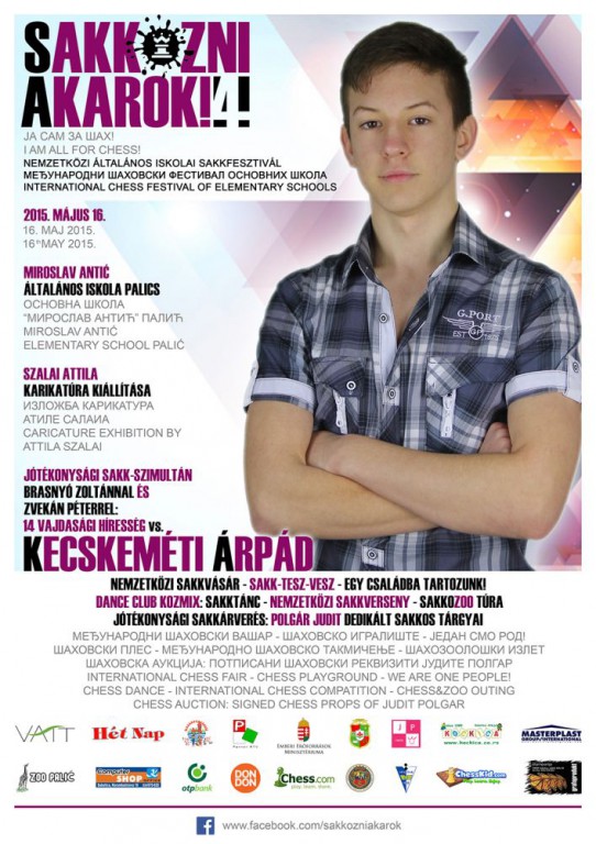 Sakkozni akarok! - Ja sam za šah!