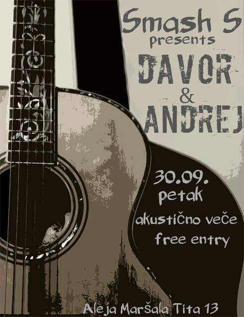 Akustično veče: Davor i Andrej