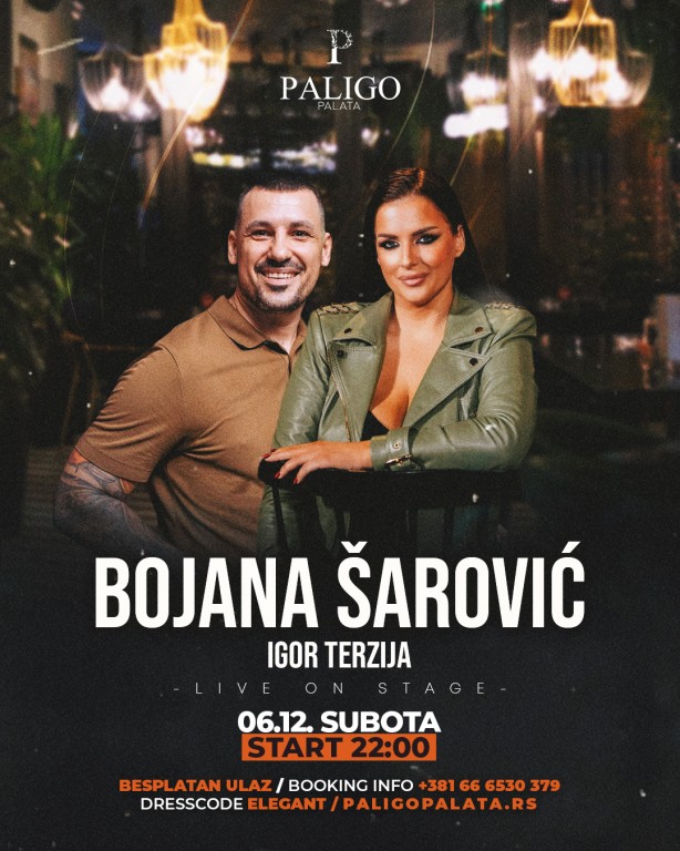 Bojana Šarović i Igor Terzija