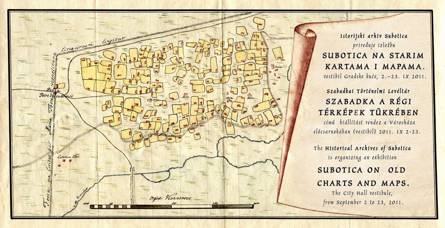 Subotica na starim kartama i mapama