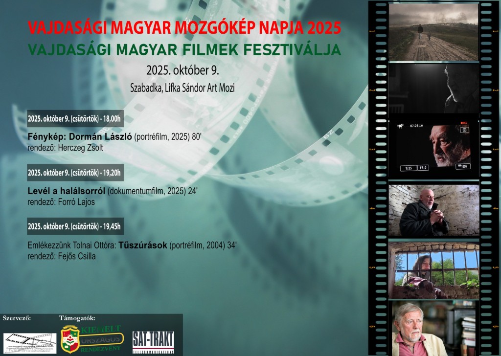 Vajdasági Magyar Mozgókép Napja 2025