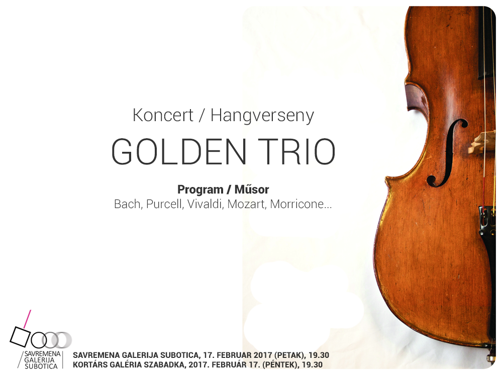 Koncert: Golden trio