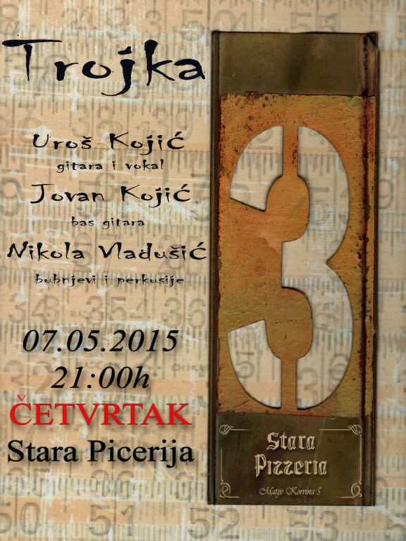 Trojka - akustična svirka