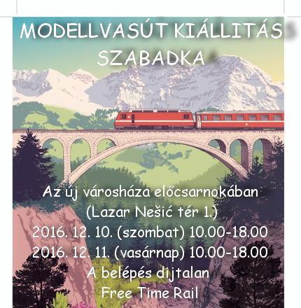 Izložba mini željeznice - Free time rail