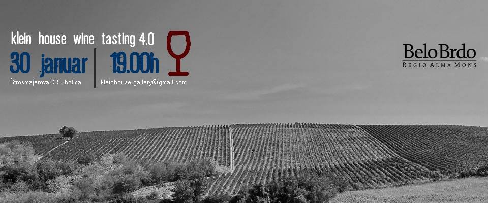 Wine tasting 4.0 - Vinarija Belo Brdo Čerević