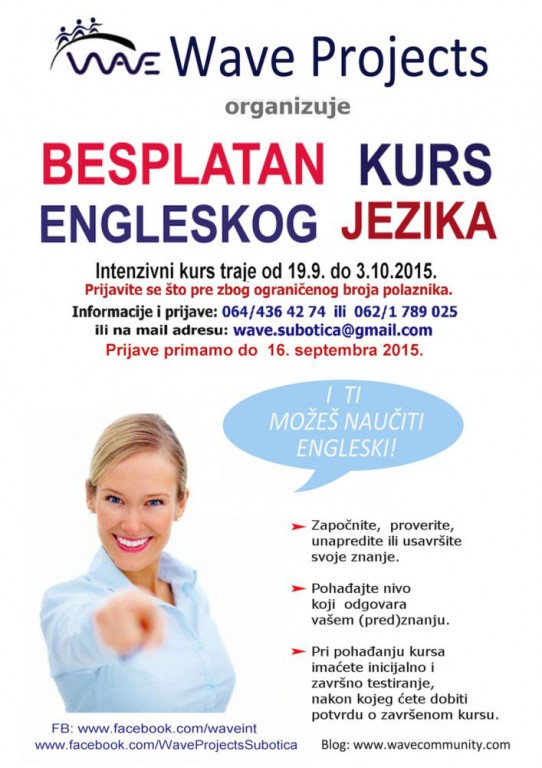 Besplatan kurs engleskog jezika