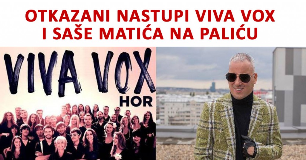 OTKAZANO - Saša Matić na Paliću