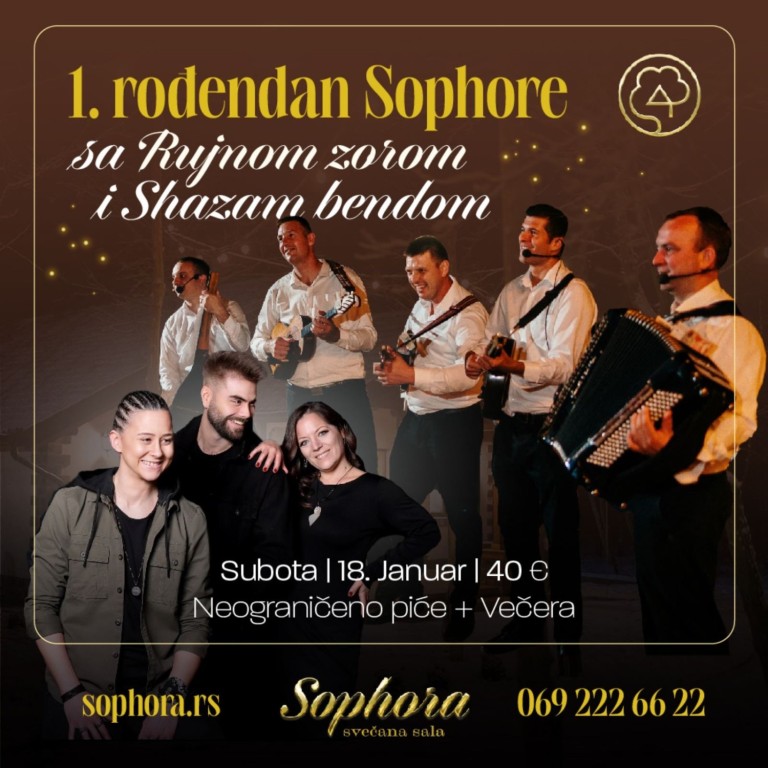 1. Rođendan  "Sophore"
