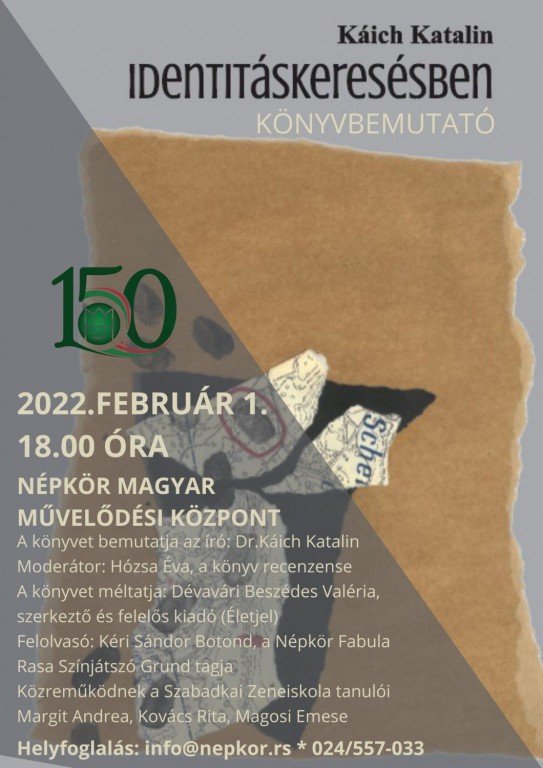 Dr.Kaich Katalin: Identitáskeresésben (Könyvbemutató)