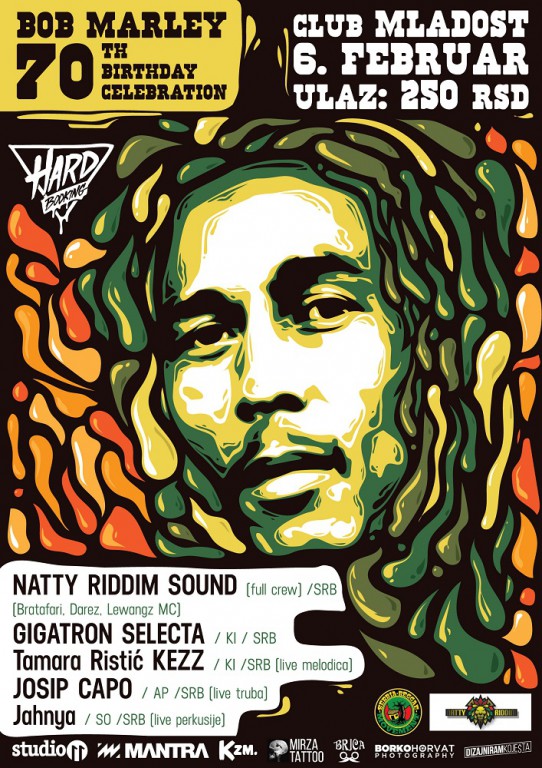 Bob Marley 70th birthday celebration