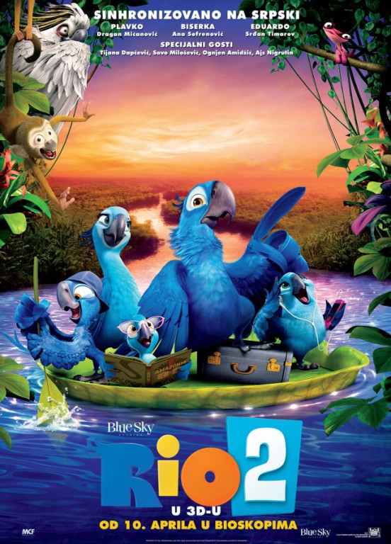 Animirani film: Rio 2 3D