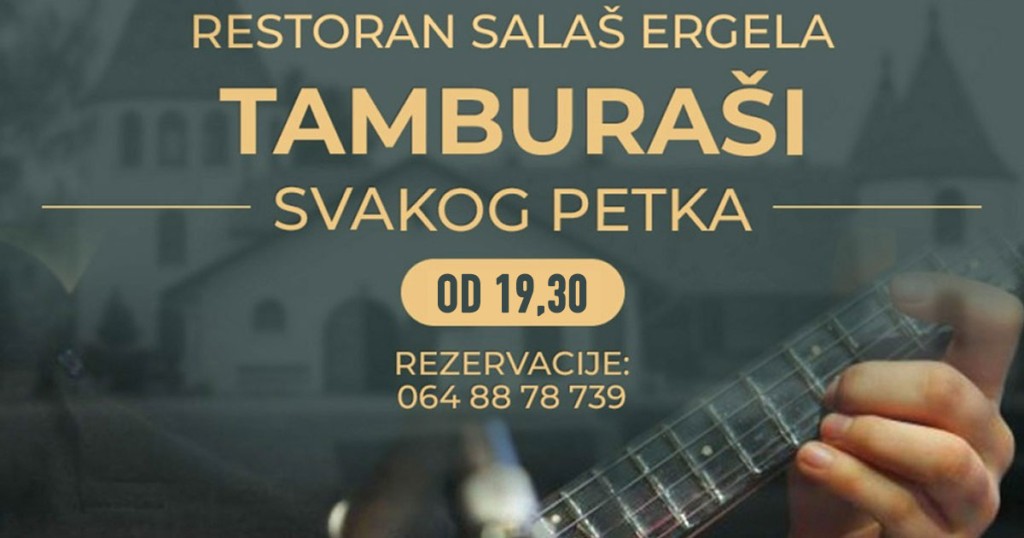Tamburaši svakog petka na Salašu Ergela Kelebija
