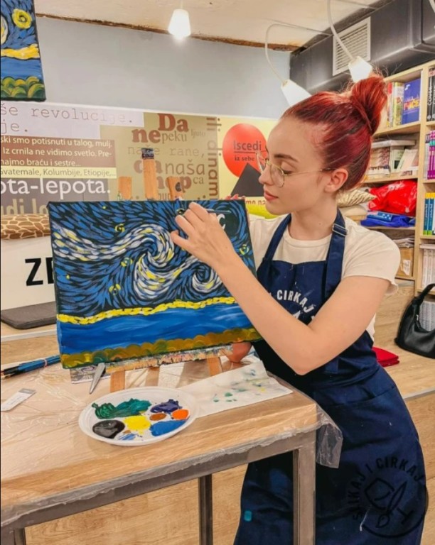 Slikaj i Cirkaj: radionica slikanja za amatere