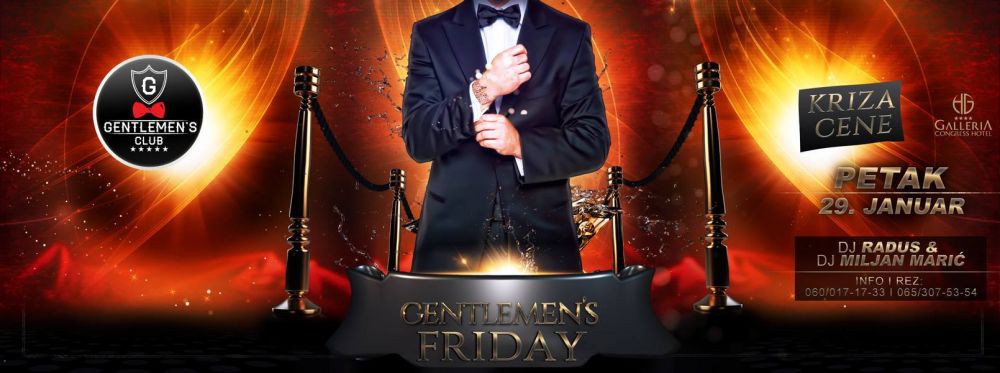 Gentlemen's friday