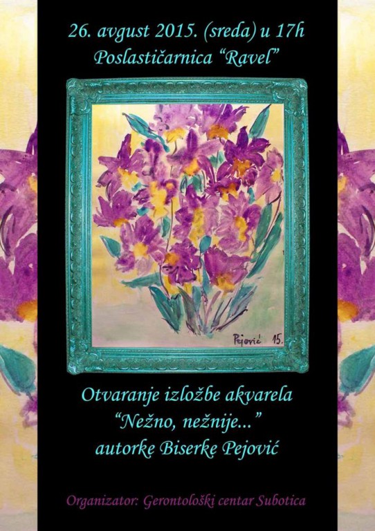 Izložba akvarela Biserke Pejović