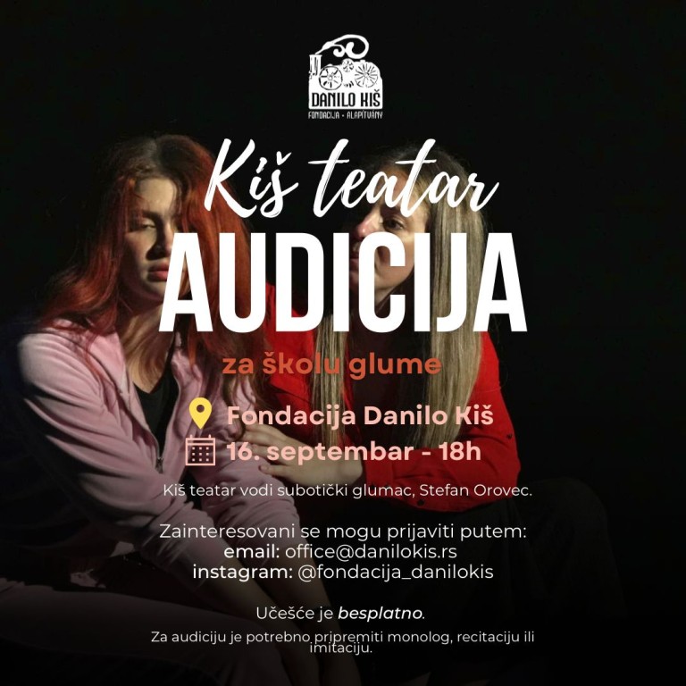 Audicija za skolu glume, Kiš teatar