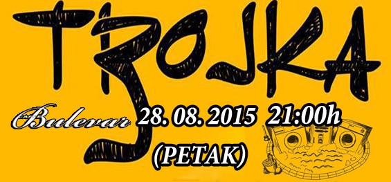 Trojka - akustična svirka