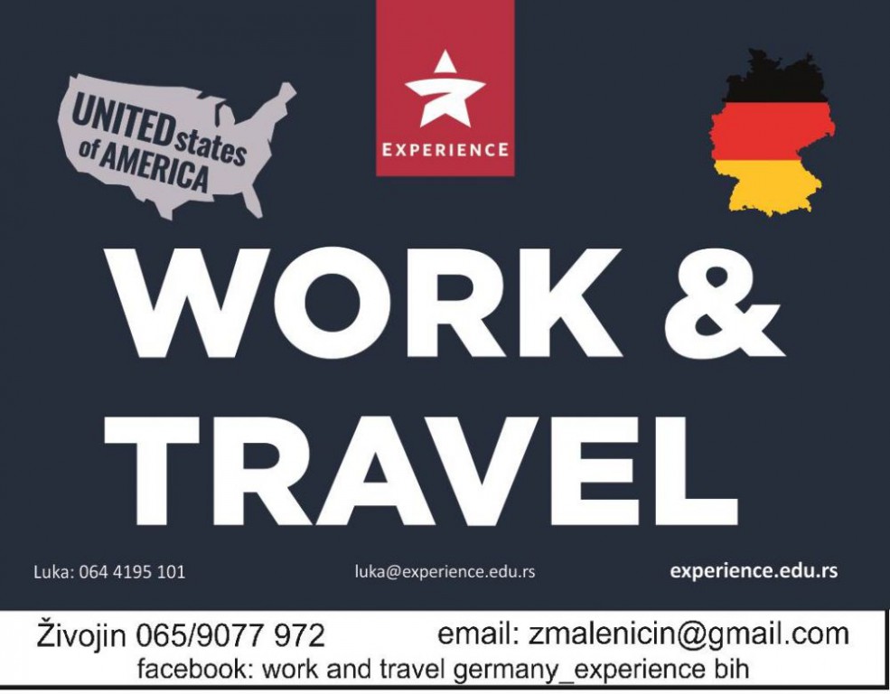 Promocija: Work and travel program