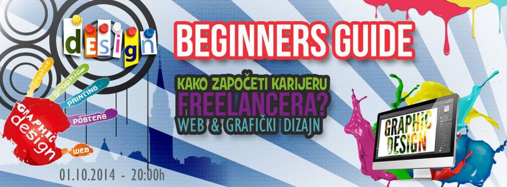 Beginners guide - Kako započeti karijeru freelancera? - Web & Graphic design