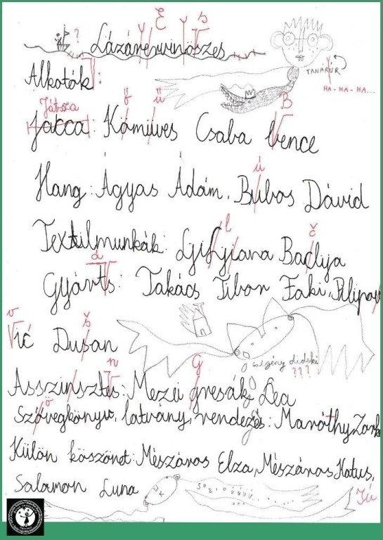 Bemutató: LÁZÁRERVINÖSSZES